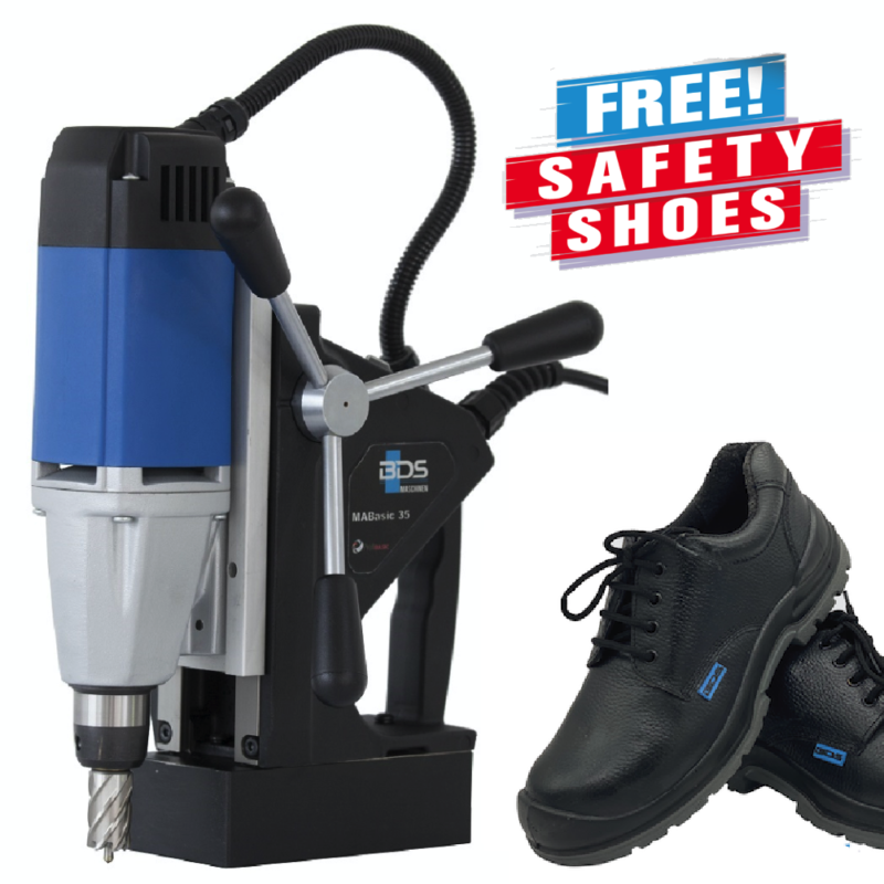 free shoes with magnetic drill