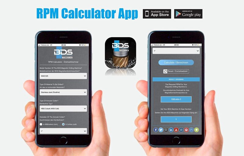 RPM Calculate for drilling