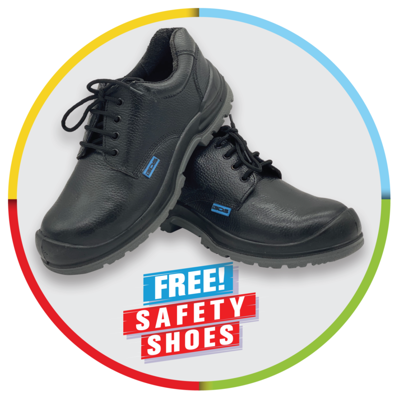free shoes on drilling machine
